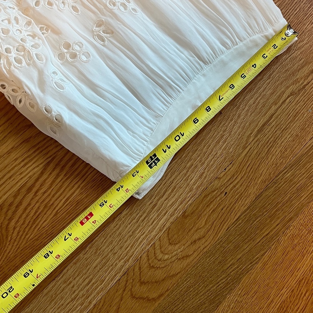 SALE New Free People Wilder Eyelet Midi/Maxi Skirt Size 0 or 2 NWOT - Picture 13 of 14